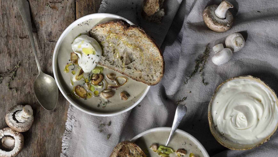 SOPA CREMA DE HONGOS