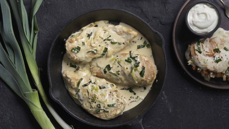 POLLO RELLENO CON VEGETALES