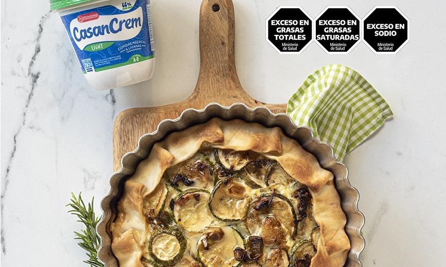 TARTA DE ZUCCHINI