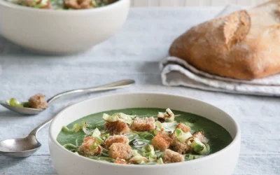 SOPA DE ESPINACA